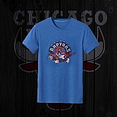 Men's Raptors Fresh Logo Blue Short Sleeve T-Shirt FengYun,baseball caps,new era cap wholesale,wholesale hats